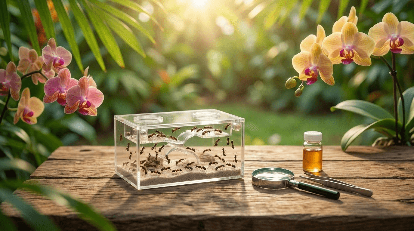 Guide complet : débuter l'élevage de fourmis en Guadeloupe