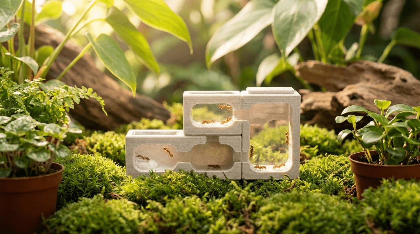 Formicarium imprimé 3D : pourquoi c'est le meilleur choix pour élever des fourmis